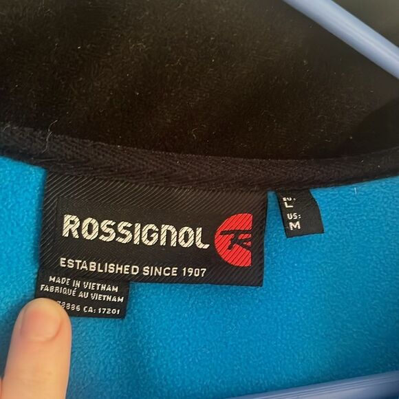 MENS MEDIUM ROSSIGNOL FULL ZIP FLEECE JACKET - Picture 5 of 7